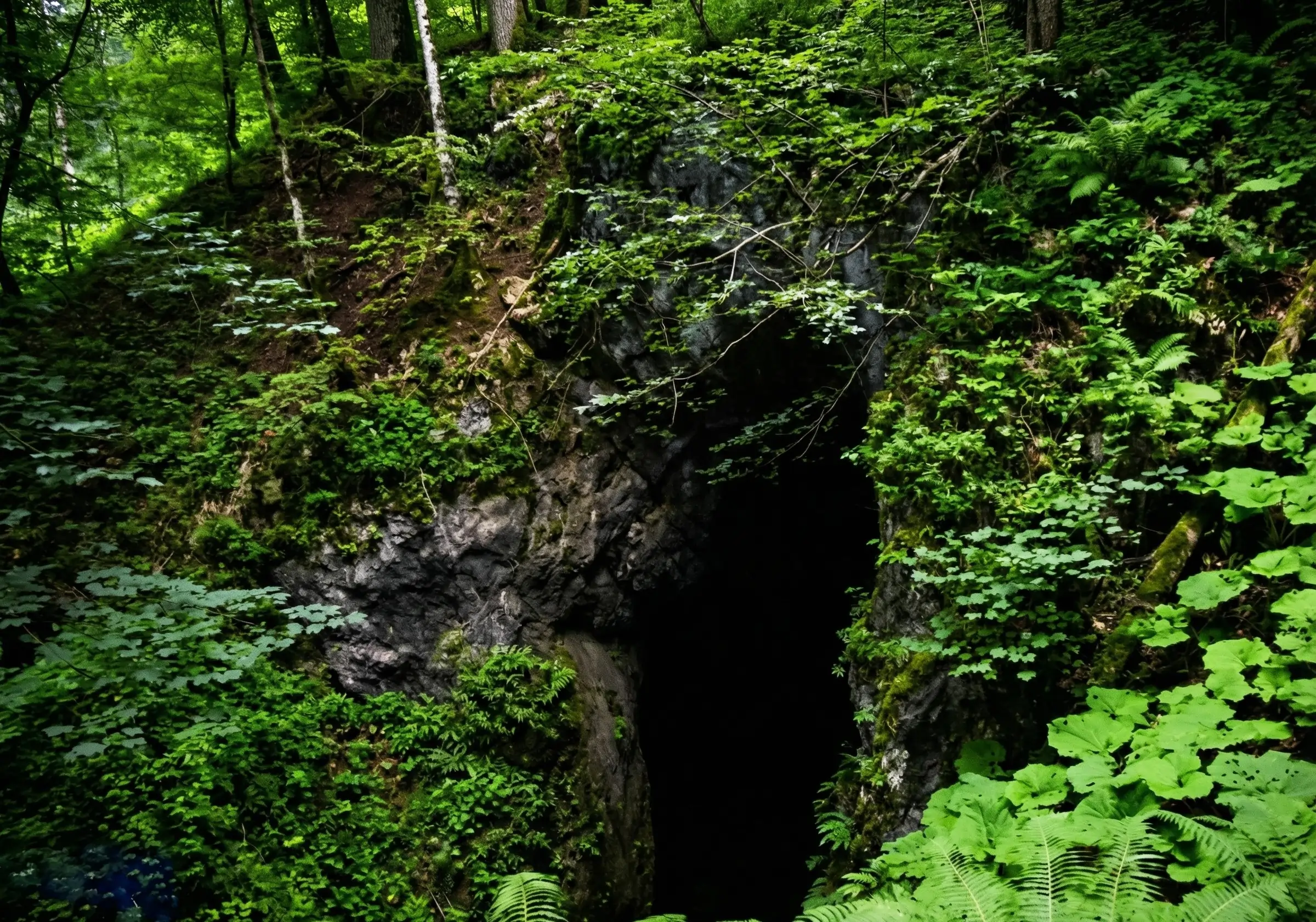 عکسی از غار آویشو ماسال