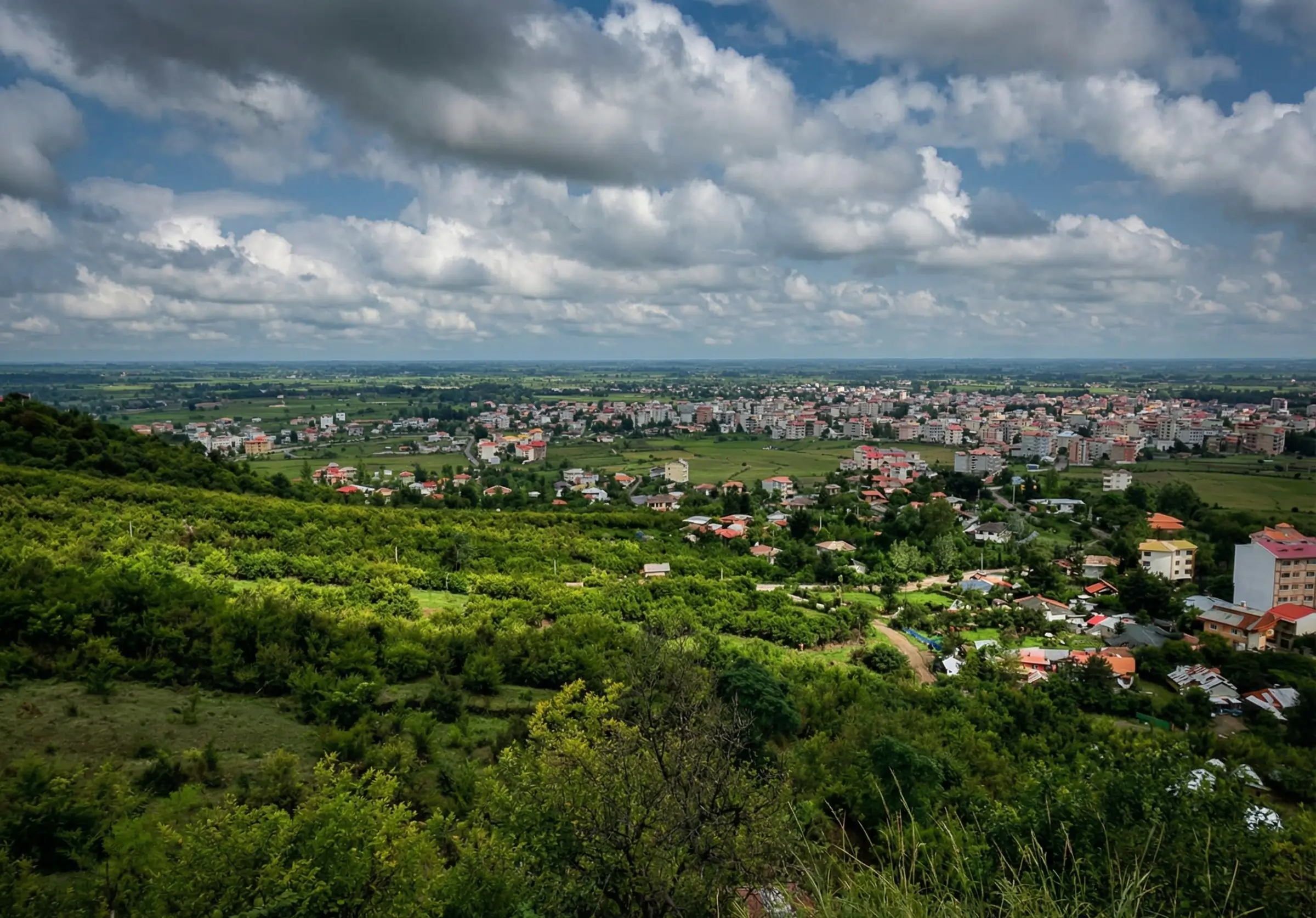 عکسی از بام سبز ماسال