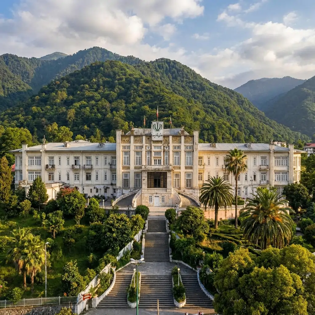 عکسی از هتل قدیم رامسر