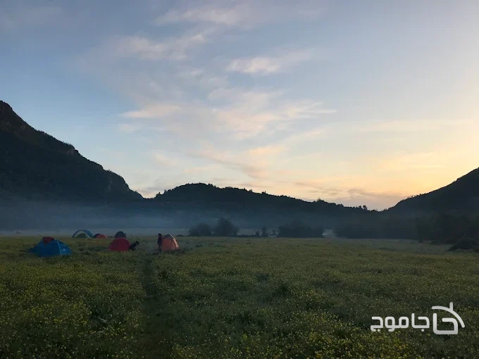 کمپینگ در دشت دریاسر شهسوار