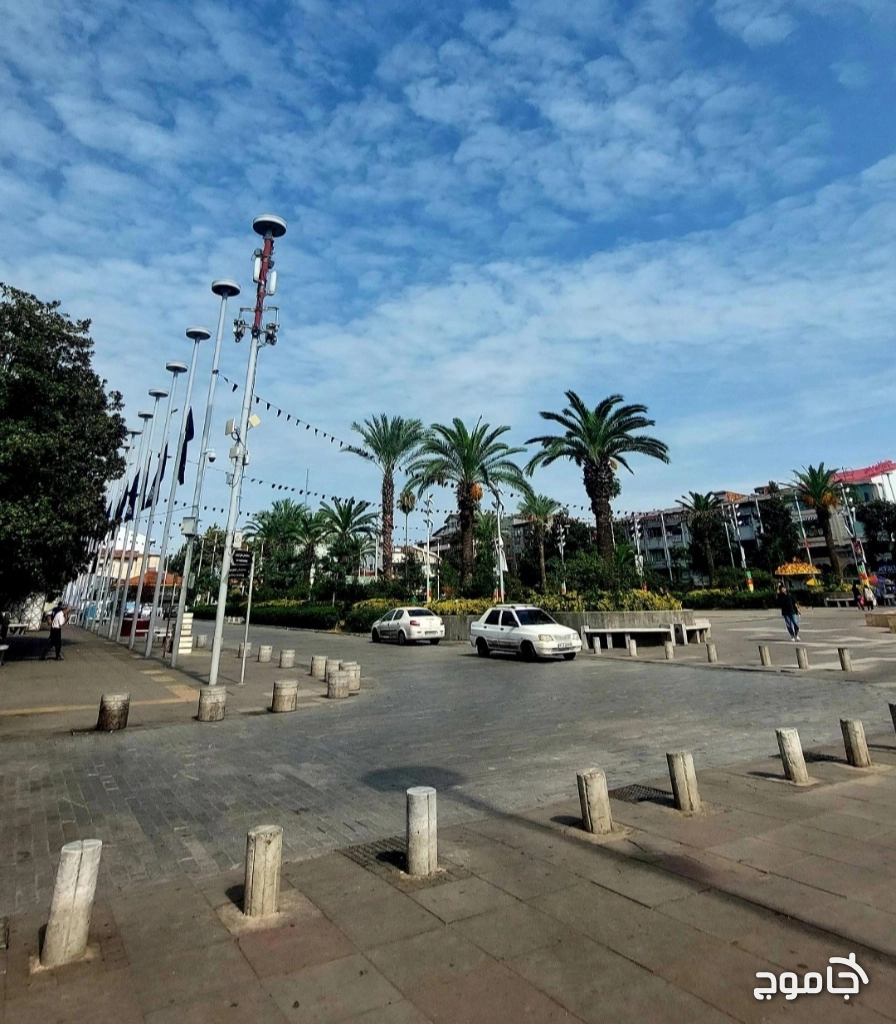 مسیر دسترسی میدان شهرداری رشت