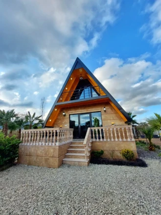 اجاره کلبه سوئیسی تمیز و شیک-مازندران، تنکابن