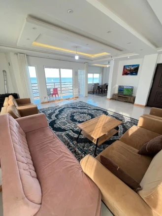 اجارهر واحد سه خوابه نوساز روبه دریا ساحل 17-مازندران، محمودآباد