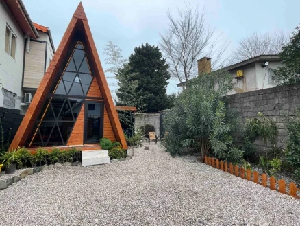 اجاره کلبه سوئیسی تک خواب یولکا-مازندران، رامسر