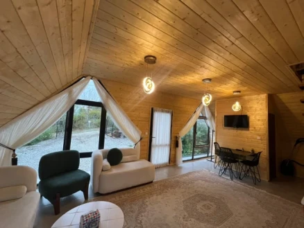 اجاره کلبه تک خواب جکوزی دار جنگلی-مازندران، تنکابن