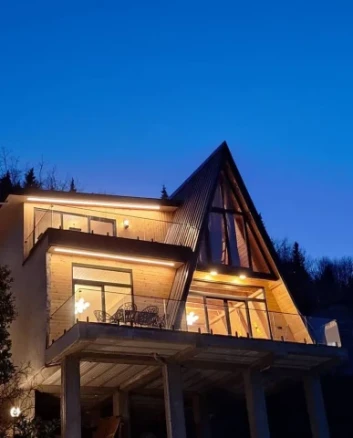 اجاره کلبه سوئیسی دوخواب جکوزی گلبرگ-مازندران، رامسر