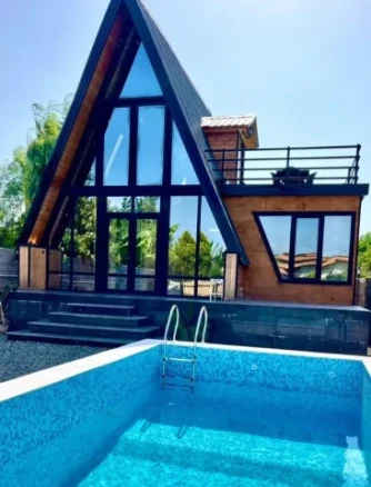 اجاره کلبه سوئیسی دو خواب استخردار-مازندران، رامسر