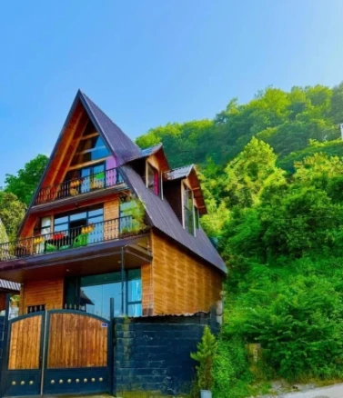 اجاره کلبه سوئیسی جکوزی دار نیلو-مازندران، رامسر