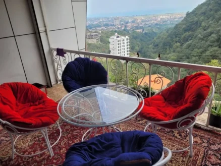 اجاره واحد دو خواب تراس دار با ویو کوه و دریا-مازندران، رامسر