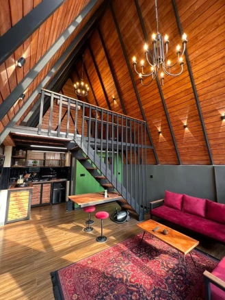 اجاره کلبه تک خواب جکوزی دار دارمان-مازندران، رامسر