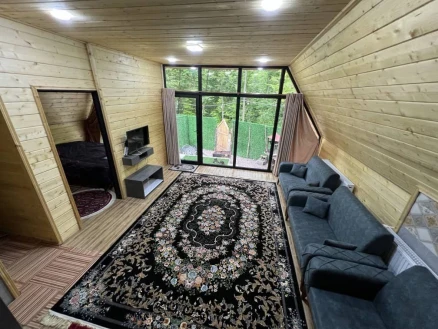 اجاره کلبه دوخوابه سوئیسی جکوزی دار شالما 2-گیلان، ماسال