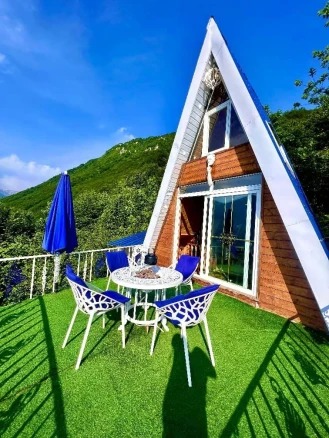 اجاره کلبه یک خوابه جنگلی بهشت پاندا-مازندران، تنکابن